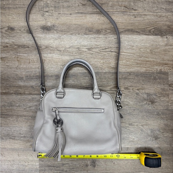 Handbags - Michael Kors Florence Leather Crossbody Handbag